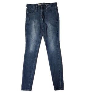 Mossimo Denim High Rise Jegging 10 Women's Stretch 32 X 30 Medium Wash